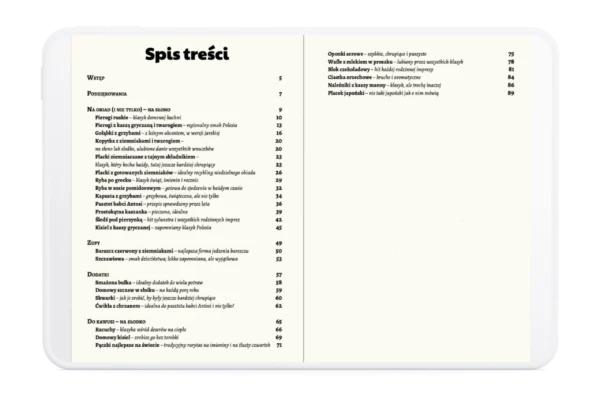 Przepiśnik babci Antosi (pakiet: książka + e-book) - obrazek 5